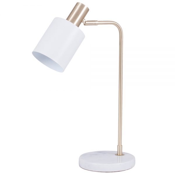 30 418 C White Table Lamp