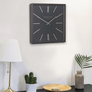 16" Garrick Wall Clock Graphite