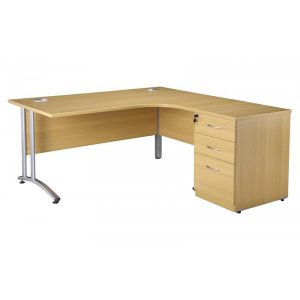 LF-160R-Right-Curved-Desk