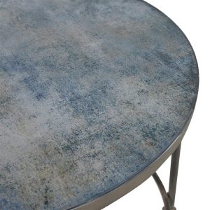 Blue Top Coffee Table Small _ _1