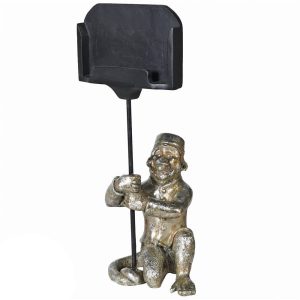 Vintage Style Monkey Card Stand