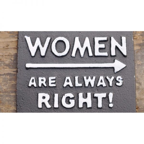 696045 Sign 'Women Right'