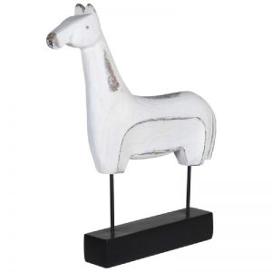 White Horse on Stand