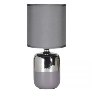 Small Silver Table Lamp