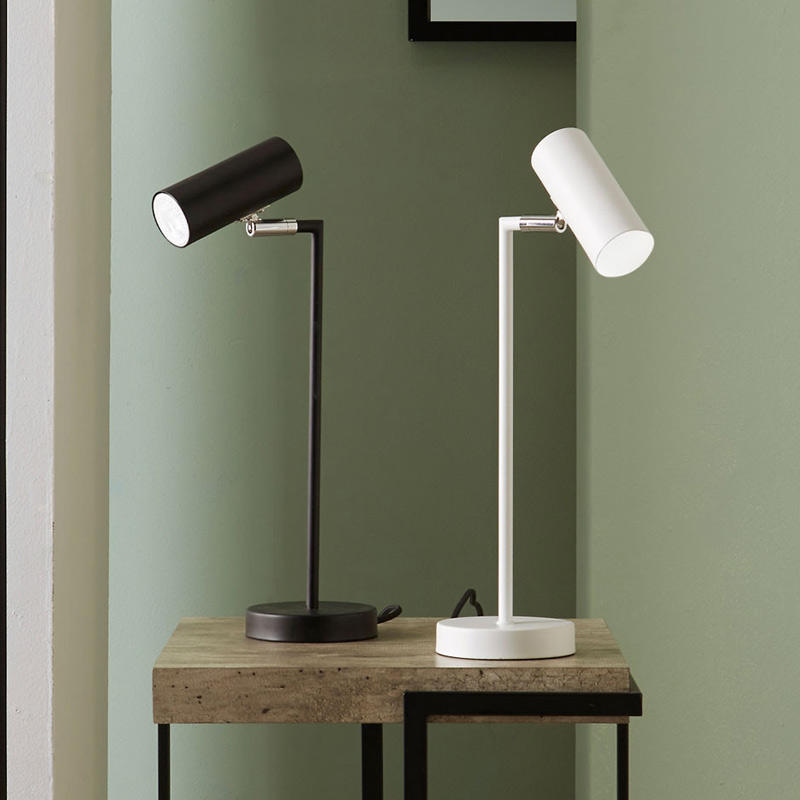 black task table lamp