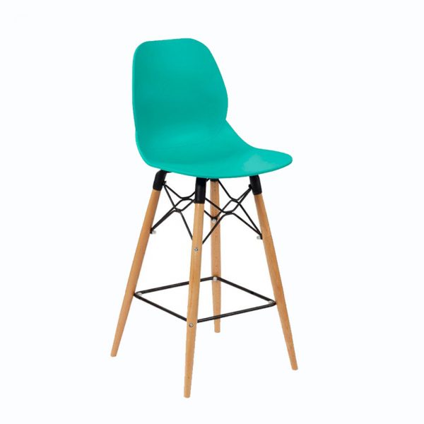 Shoreditch-bar-stool-with-beech-frame-in-turquoise