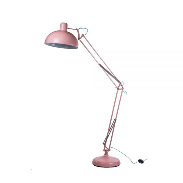 Matt-Pink-Large-Desk-Style-Floor-Lamp
