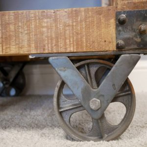 Industrial-Wood-Cube-Side-Table-On-Wheels1