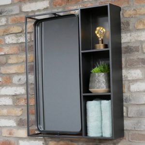 Metal-Wall-Cabinet-With-Mirror