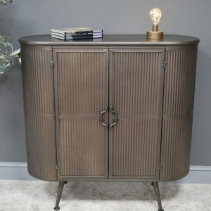 Ribbed-Style-Metal-Cabinet
