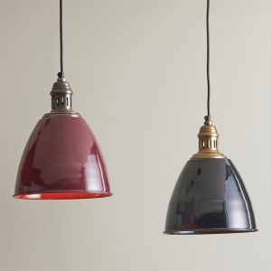 Piccolo-Black-Metal-Dome-Pendant-Shade-Mix