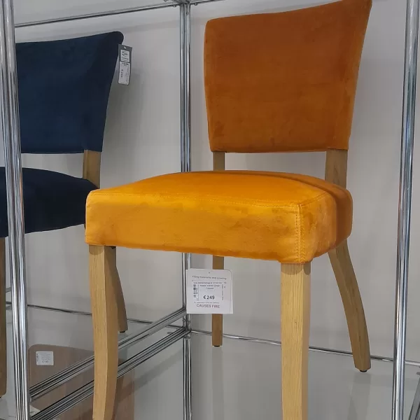 Nada Velvet Chair Copper jpg