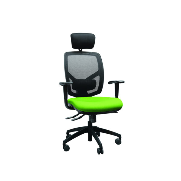 High Mesh Back Executive Armchair with Headrest