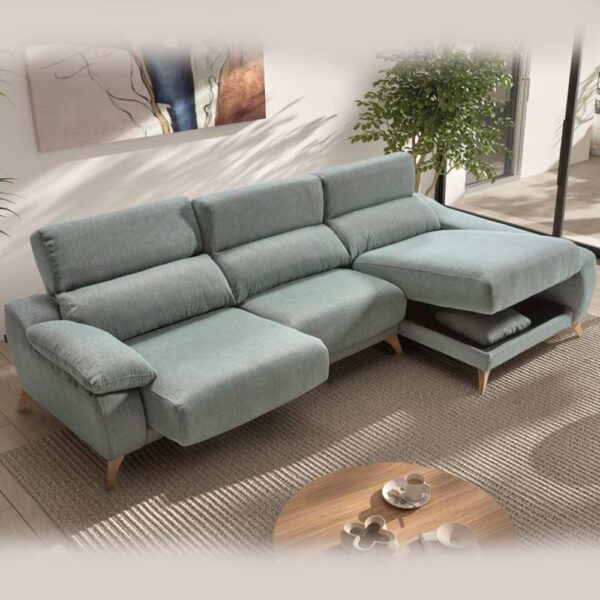 Palma Corner Sofa in Blue