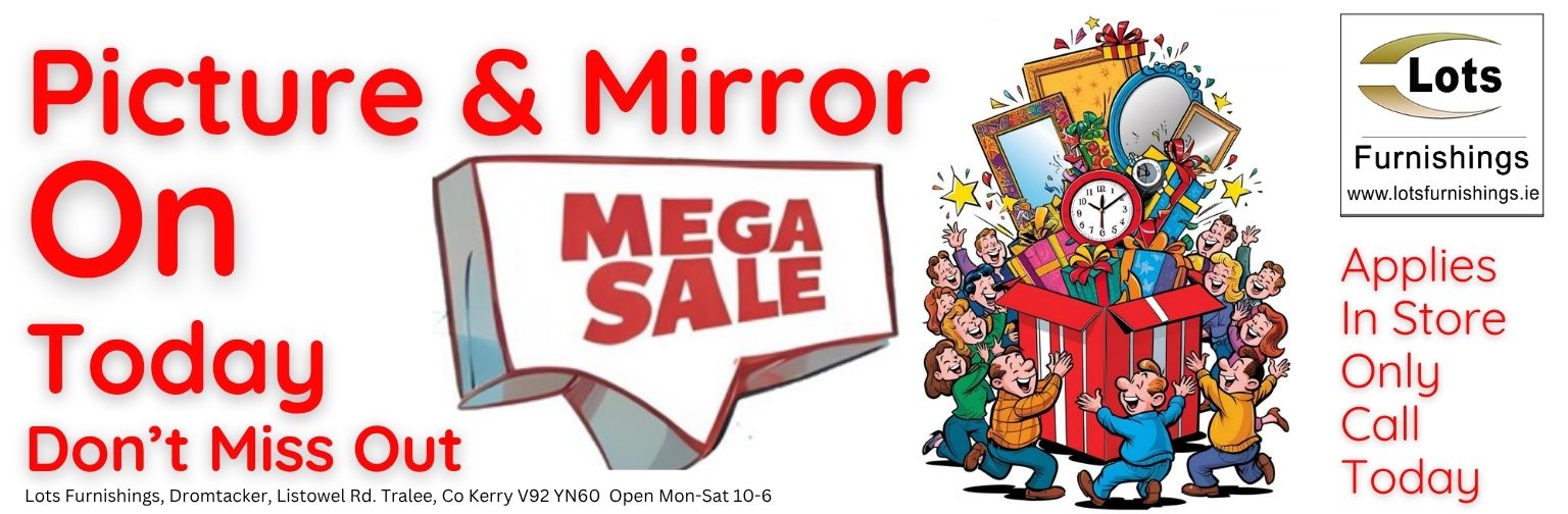 Picture Mirror Sale Banner