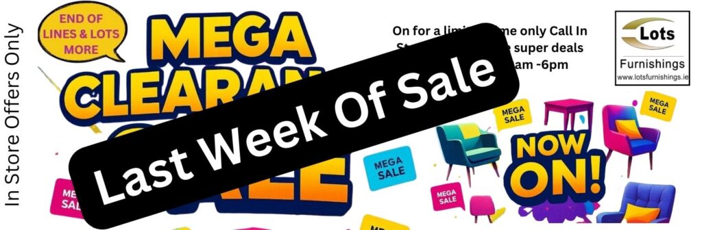 Website Banner last week of sale
