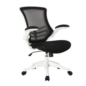 Mint White High Back Mesh Operators Chair