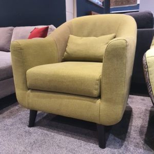 Reuben Chair - Green (Floor Model)