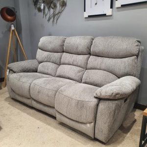 Tulsa 3 Seater Electric Recliner Sofa & Armchair (Floor Model)