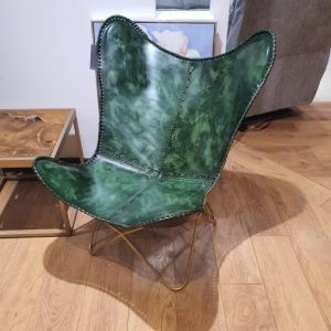 Green Butterfly Chair (Floor Model)