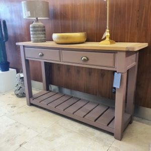 Provence 2 Drawer Console Table - Clay (Floor Model)